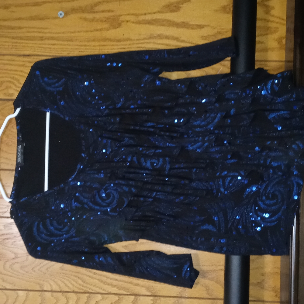 Notations Small Dark blue with shine dark blue circles